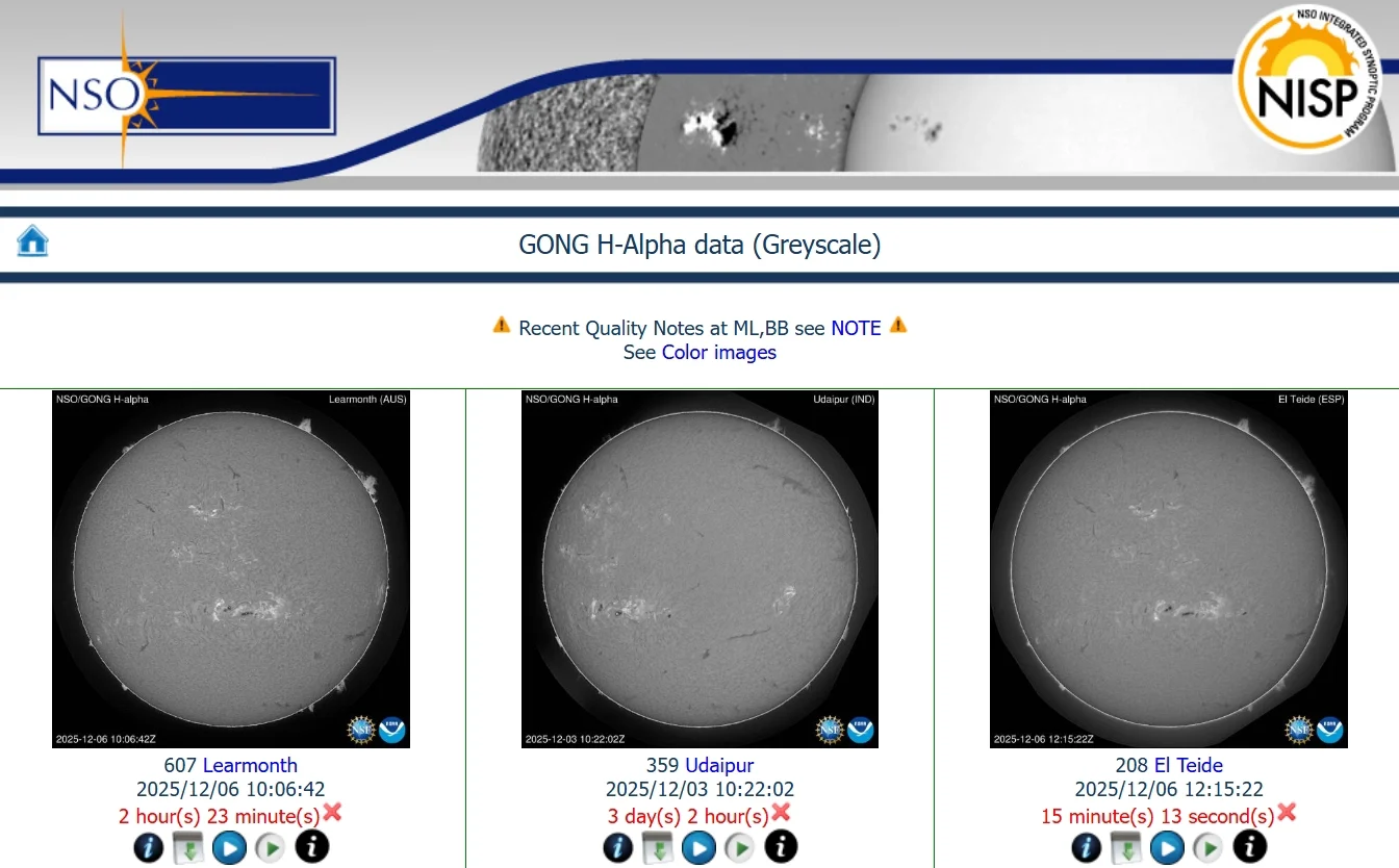 Global Oscillations Network Group
